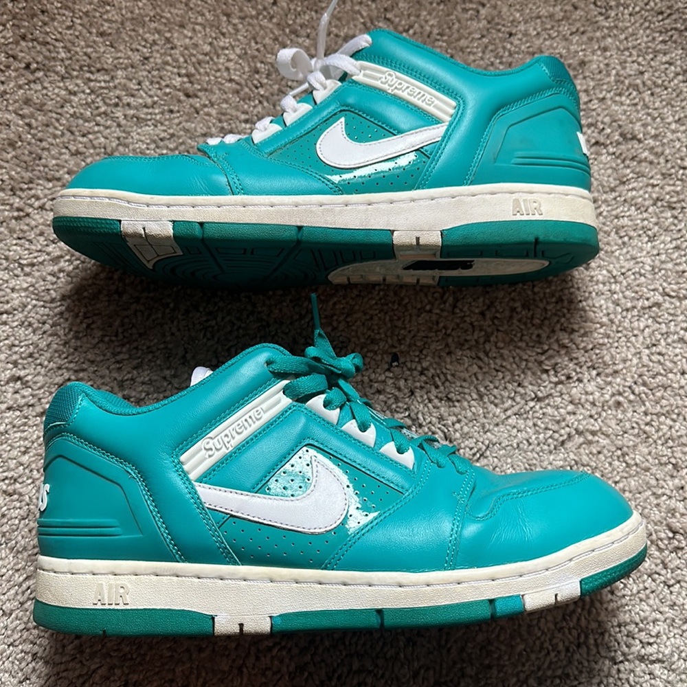 Supreme x Nike Air Force 2 Low Teal 🔥🔥🔥 - Picture 3 of 7